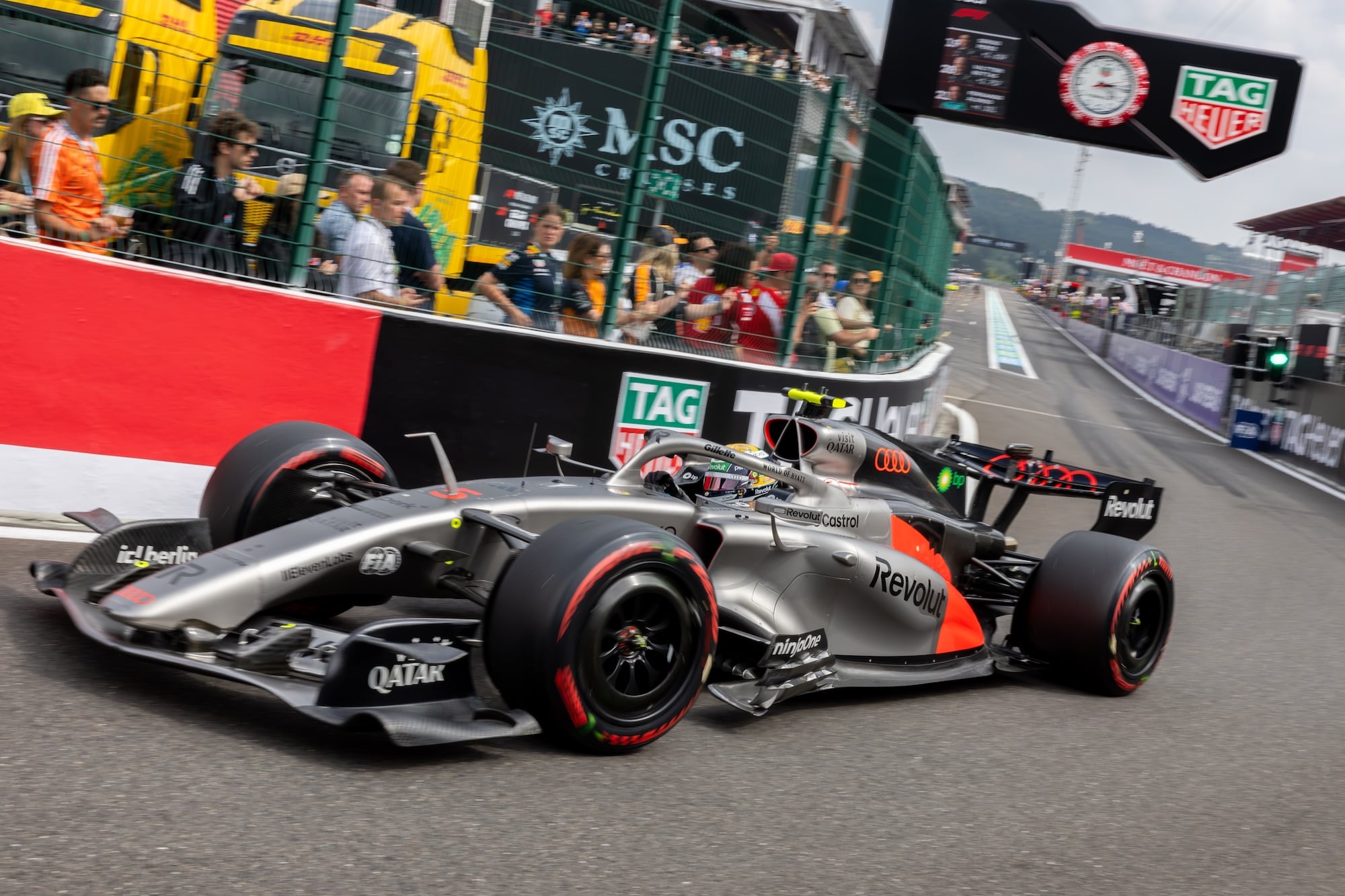 F1: Confira as imagens deste sábado do GP da Bélgica 2026 F1: Confira as imagens deste sábado do GP da Bélgica 2026