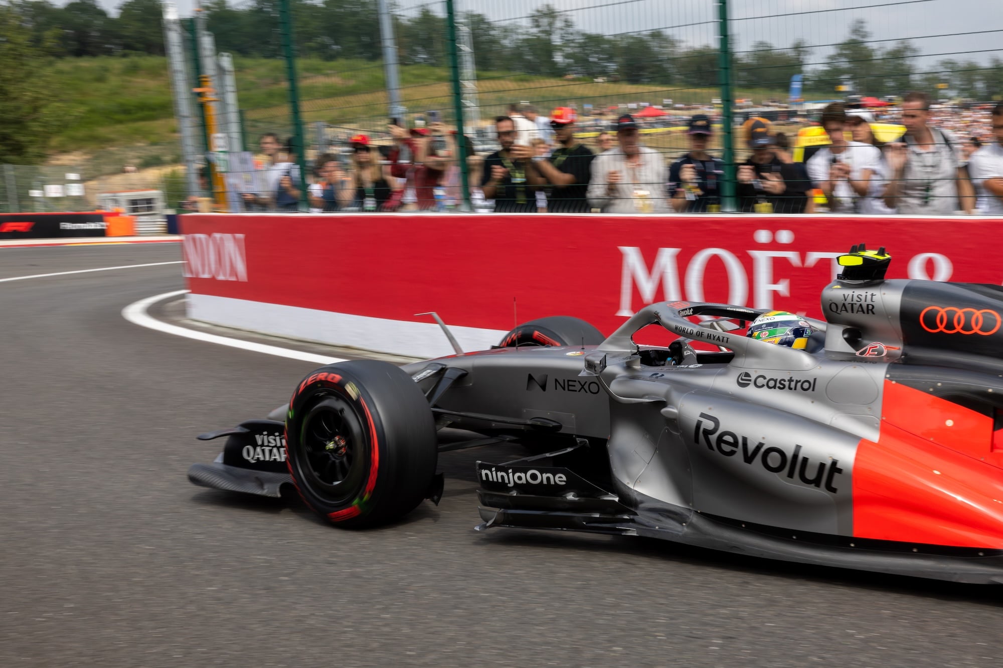 F1: Confira as imagens deste sábado do GP da Bélgica 2026 F1: Confira as imagens deste sábado do GP da Bélgica 2026