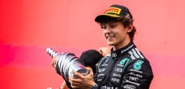 F1: Antonelli imita Verstappen e corre de kart com nome falso
