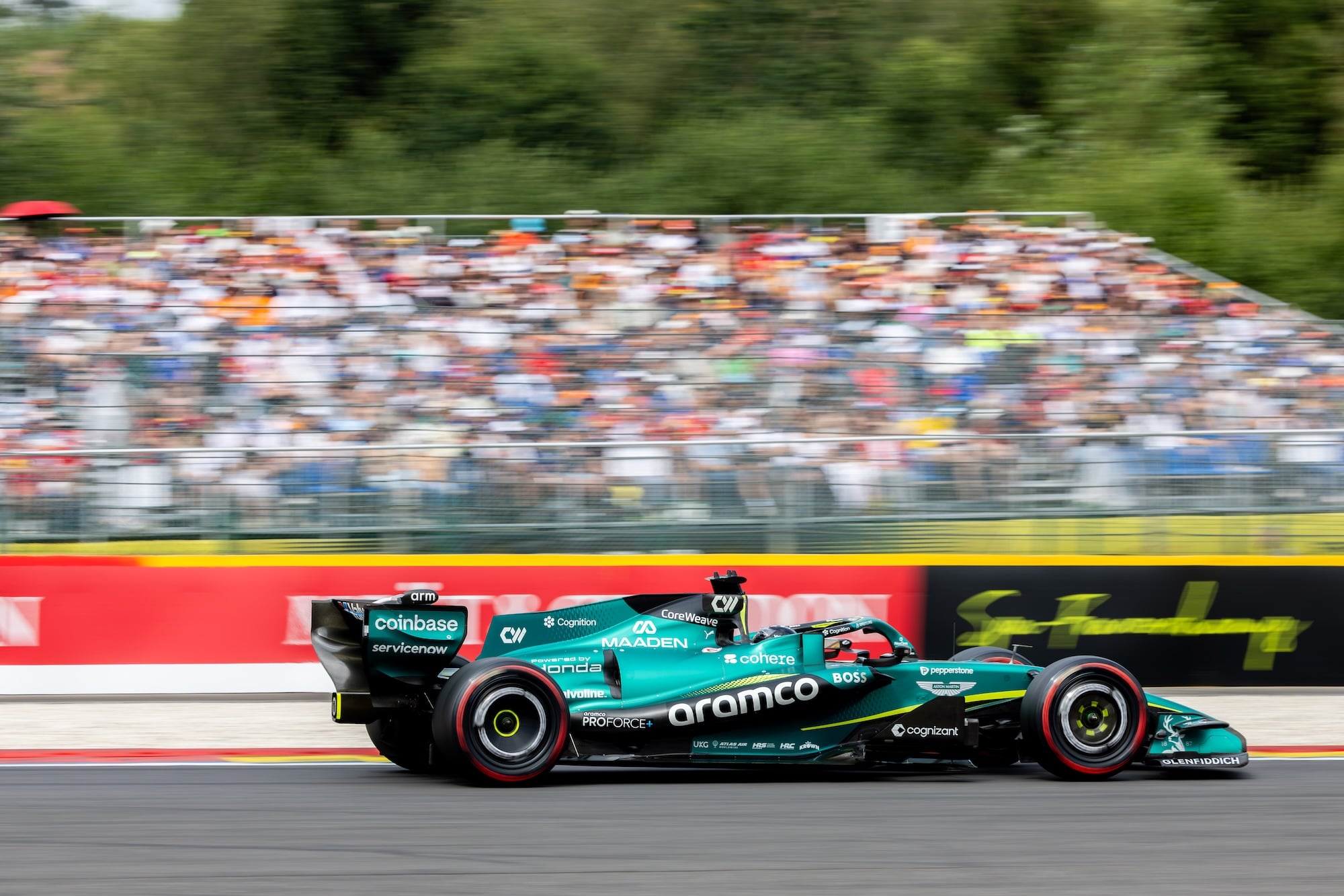 F1: Confira as imagens deste sábado do GP da Bélgica 2026 F1: Confira as imagens deste sábado do GP da Bélgica 2026