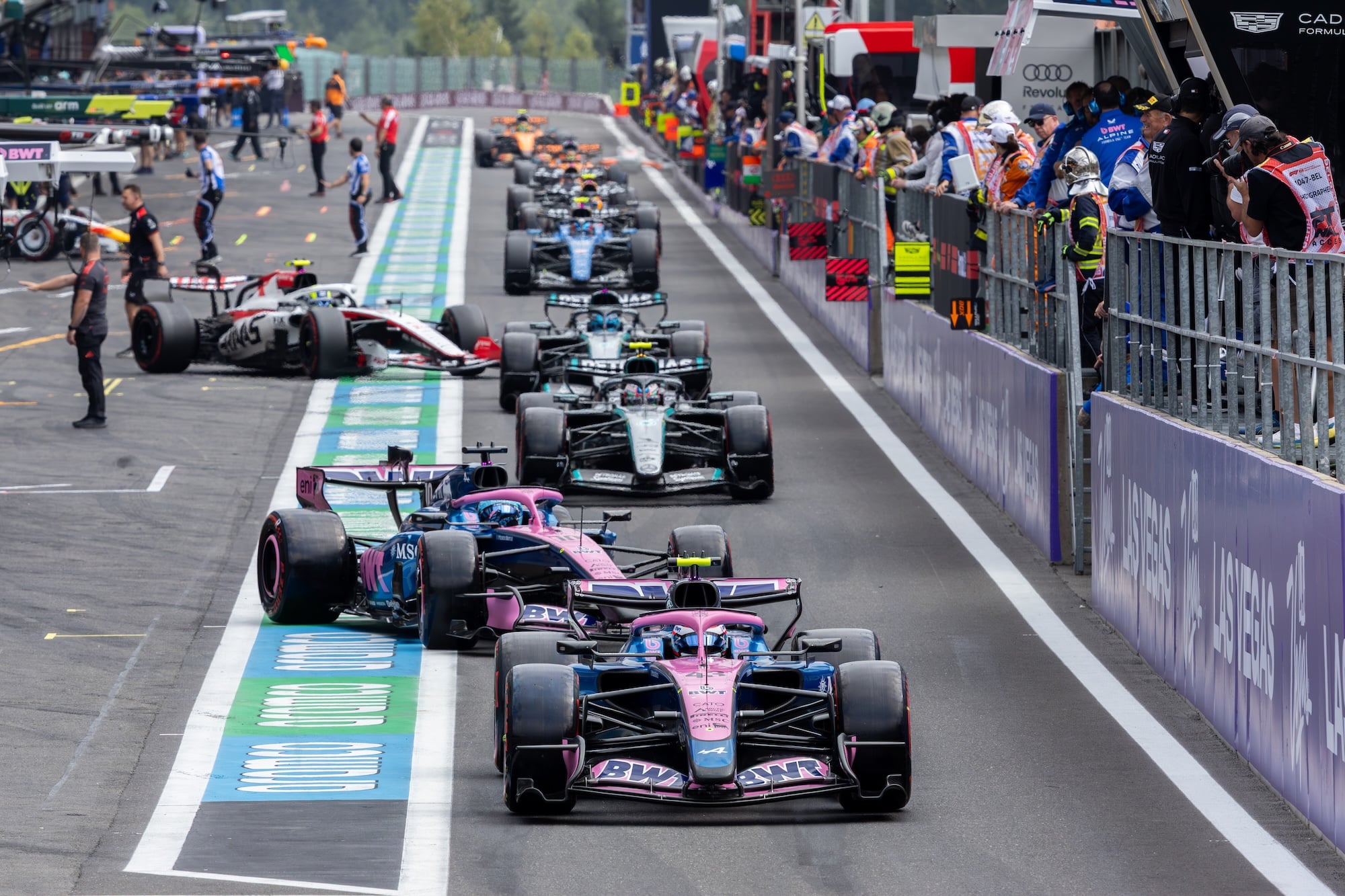 F1: Confira as imagens deste sábado do GP da Bélgica 2026 F1: Confira as imagens deste sábado do GP da Bélgica 2026