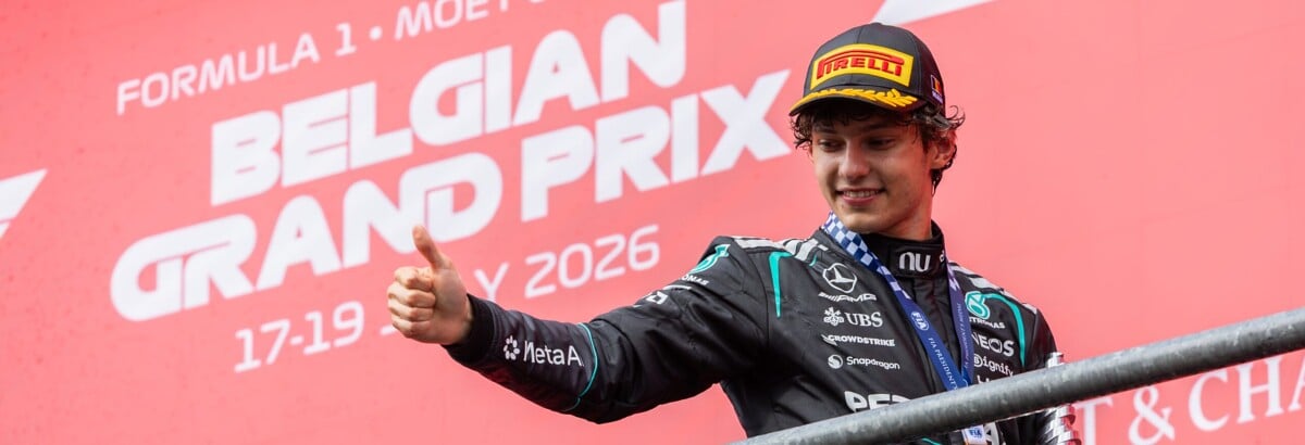 F1: Antonelli surpreende ao lembrar fase difícil antes de vitória na Bélgica F1: Antonelli surpreende ao lembrar fase difícil antes de vitória na Bélgica