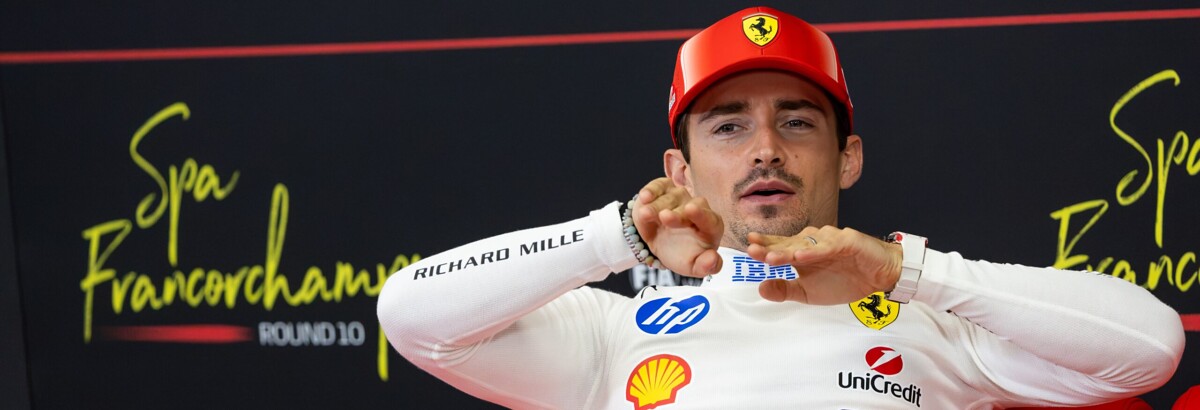 F1: Leclerc admite que levou situação “um pouco além” em briga com Piastri em Spa