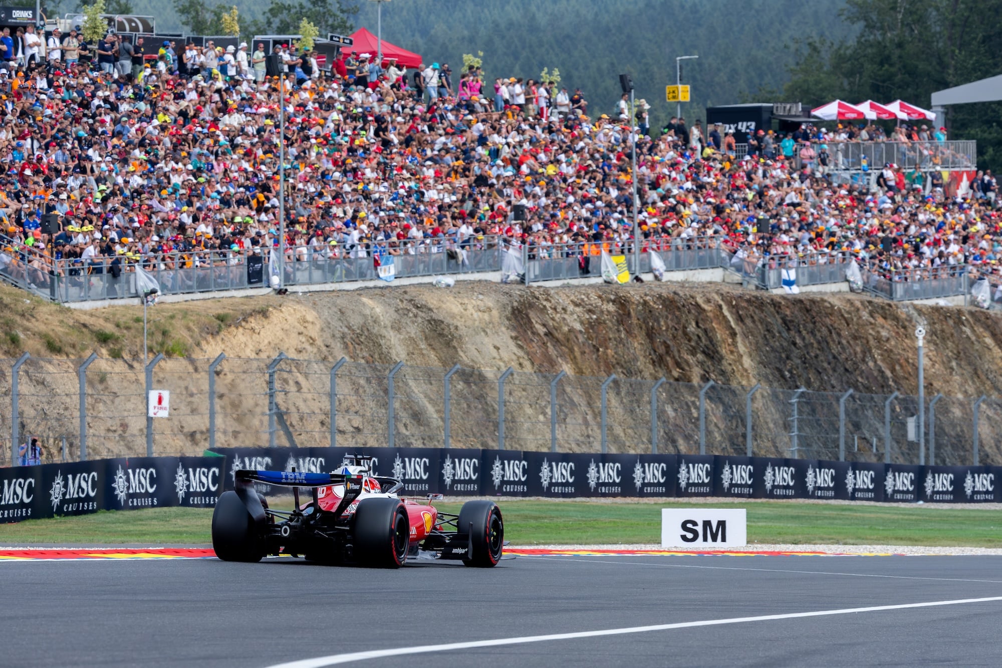 F1: Confira as imagens deste sábado do GP da Bélgica 2026 F1: Confira as imagens deste sábado do GP da Bélgica 2026