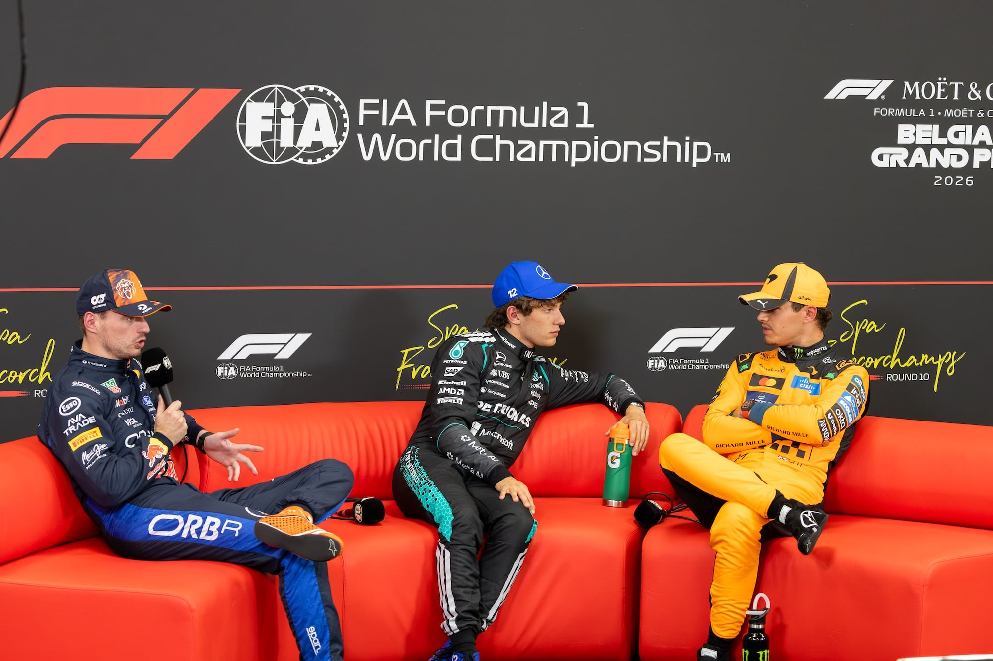 F1: Confira as imagens deste sábado do GP da Bélgica 2026 F1: Confira as imagens deste sábado do GP da Bélgica 2026