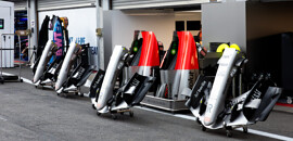 F1: Equipes levam atualizações focadas em eficiência para o GP da Bélgica