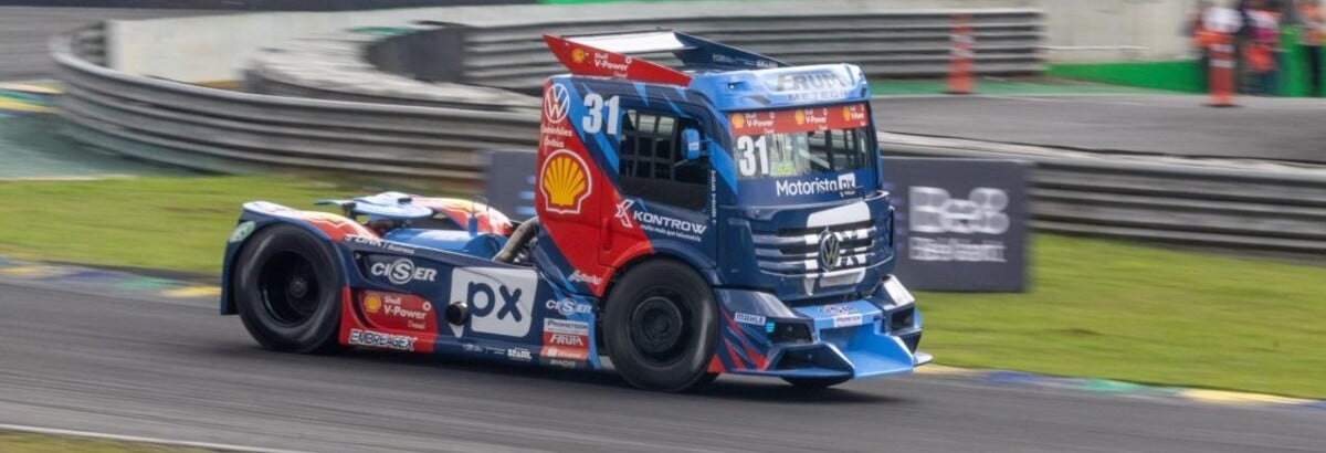 Equipe Giaffone Mission Zero mira liderança da Copa Truck com Felipe e Nic Giaffone em corrida noturna de Cuiabá