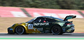 Regadas/Drugovich realiza primeiros treinos da Porsche Cup e busca boa posição para corrida no Algarve