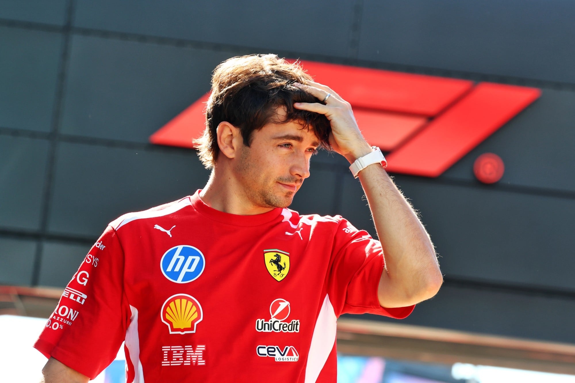 F1: Leclerc diz que Ferrari "não esperava ser tão competitiva" na classificação Sprint Charles Leclerc (MON) Scuderia Ferrari.