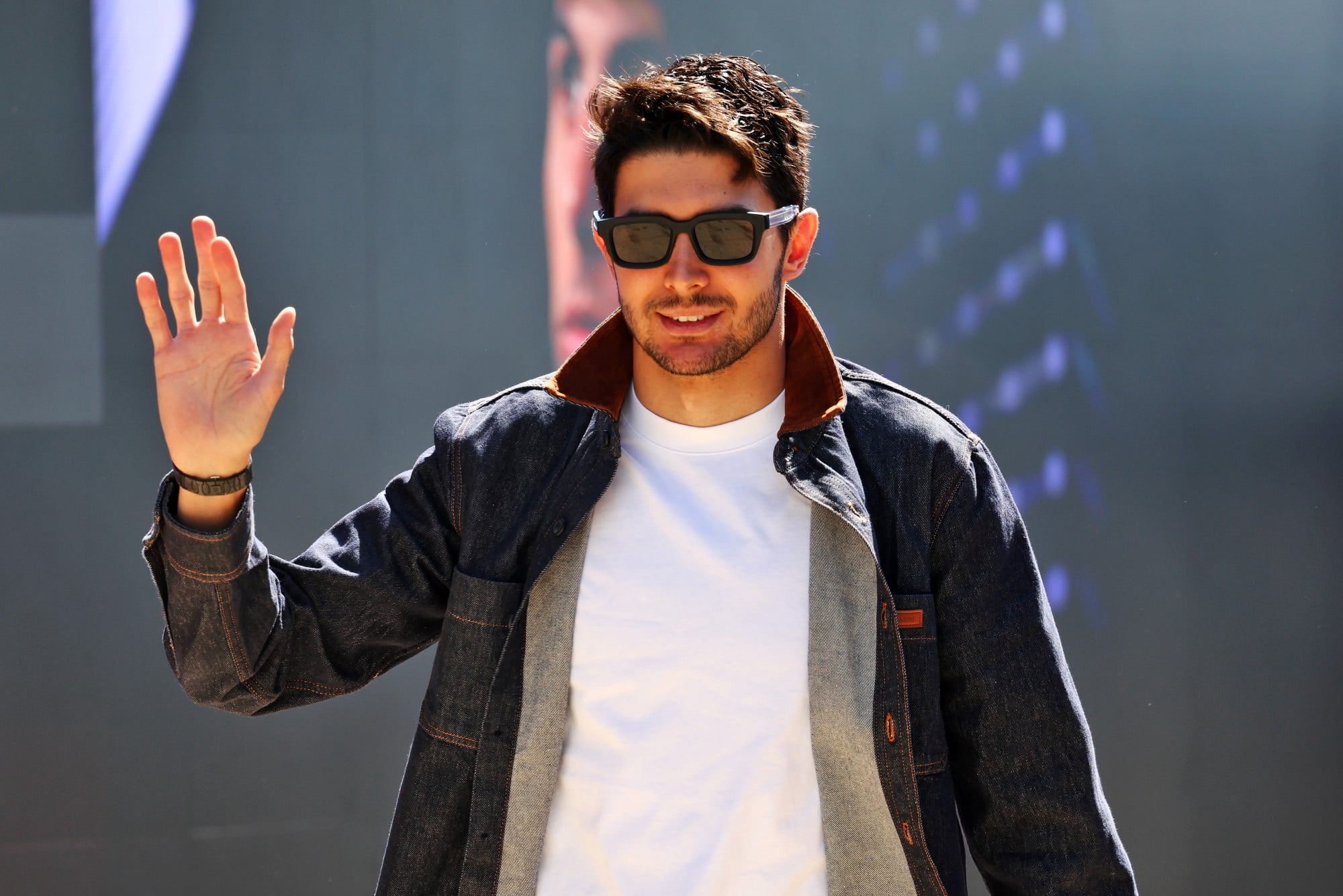 F1: Confira as imagens desta sexta-feira do GP da Inglaterra Esteban Ocon (FRA) Haas F1 Team.