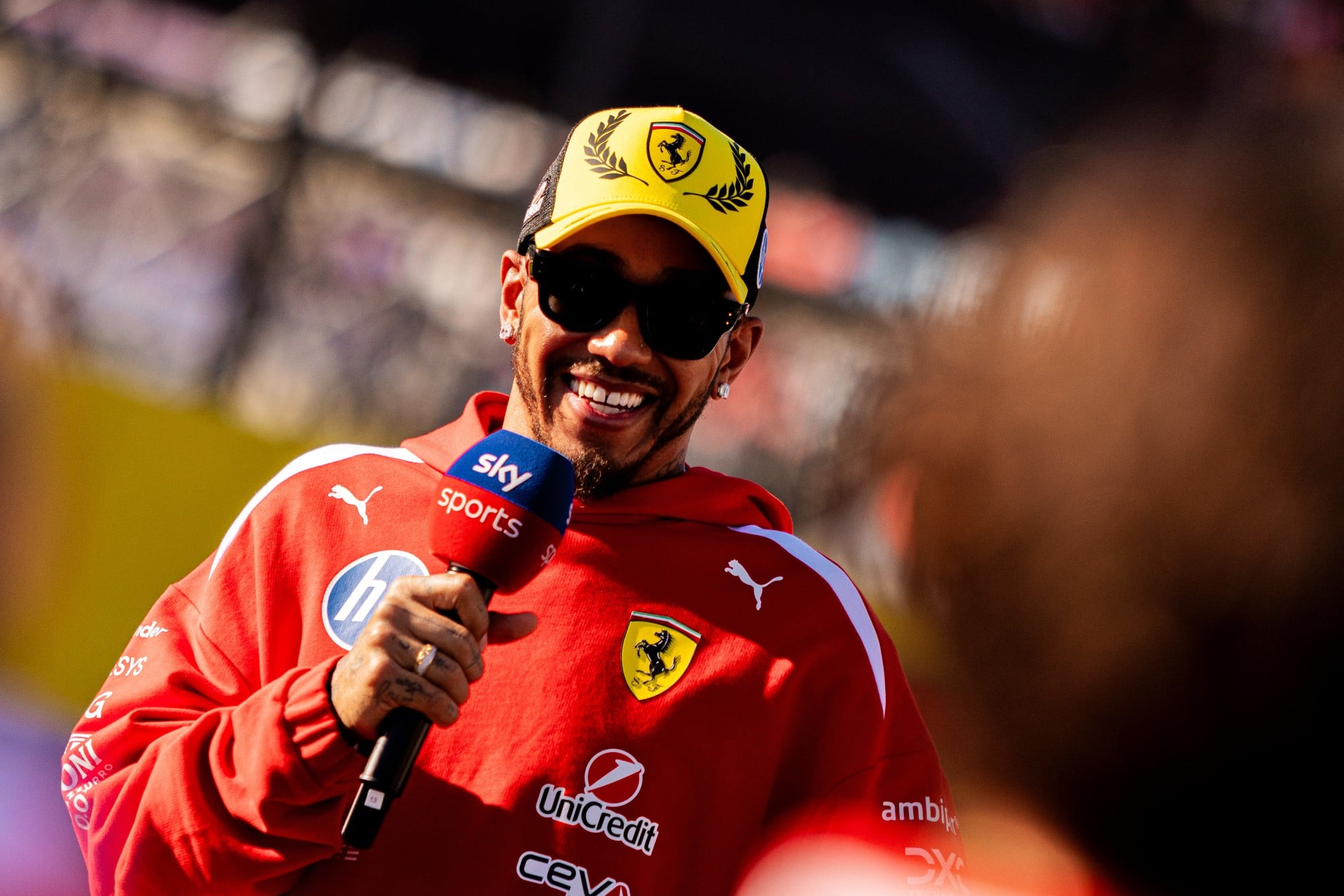 F1: Russell cutuca Hamilton sobre relacionamento com Kim Kardashian Lewis Hamilton (GBR) Scuderia Ferrari.