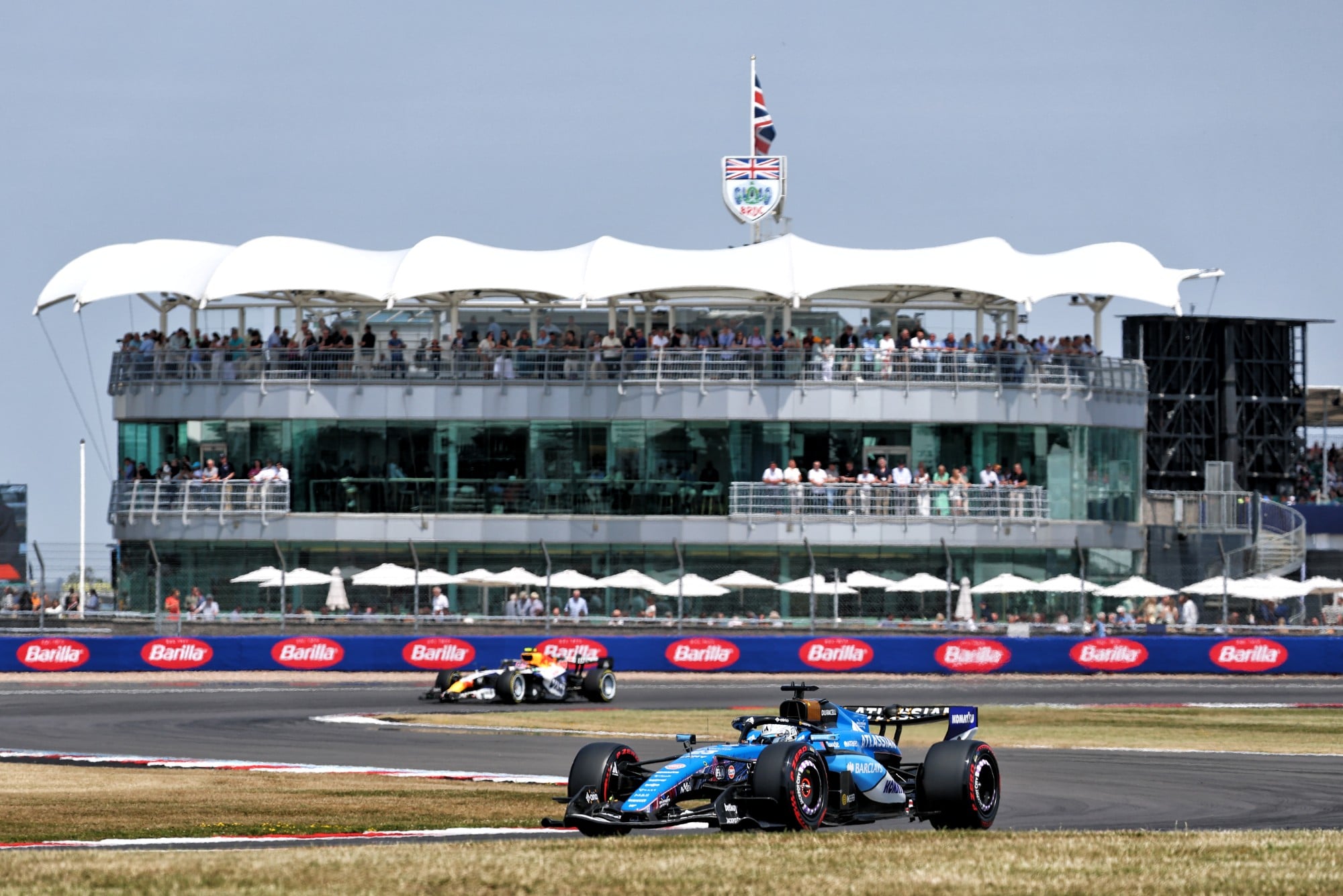 F1: Confira as imagens desta sexta-feira do GP da Inglaterra Alexander Albon (THA) Williams F1 Team FW48.