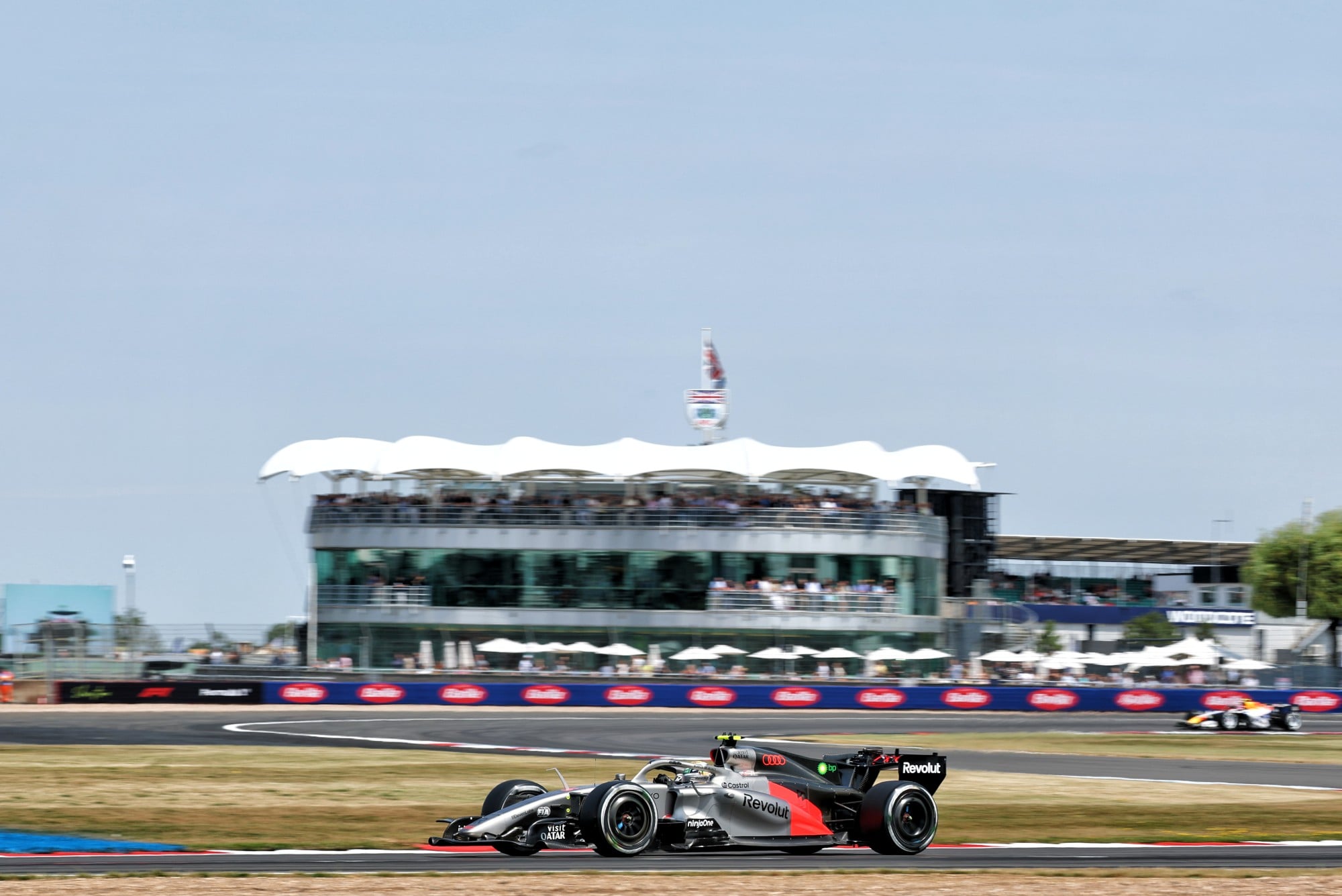 F1: Confira as imagens desta sexta-feira do GP da Inglaterra Gabriel Bortoleto (BRA) Audi F1 Team R26.