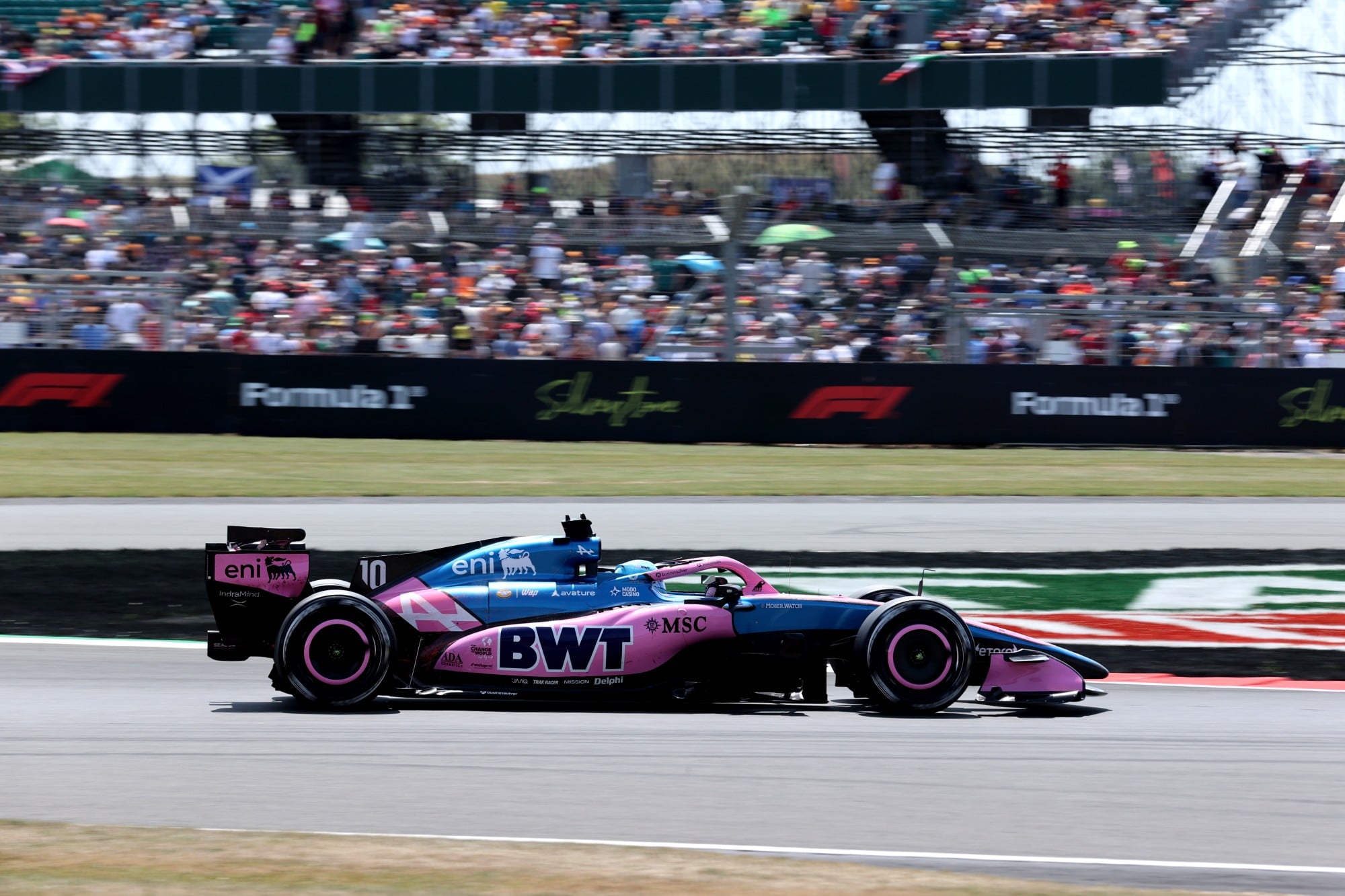 F1: Confira as imagens desta sexta-feira do GP da Inglaterra Pierre Gasly (FRA) Alpine F1 Team A526.