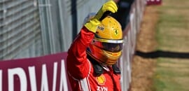 F1: “Estou eufórico”, diz Hamilton ao celebrar pole da Sprint em Silverstone