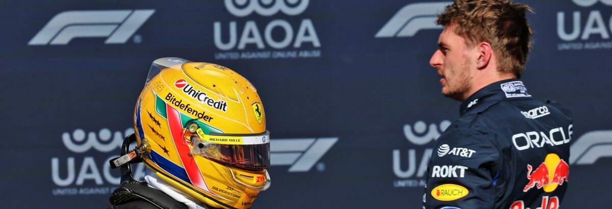 Hamilton comenta permanência de Verstappen na Red Bull: "É bom para a F1" Hamilton comenta permanência de Verstappen na Red Bull: “É bom para a F1”