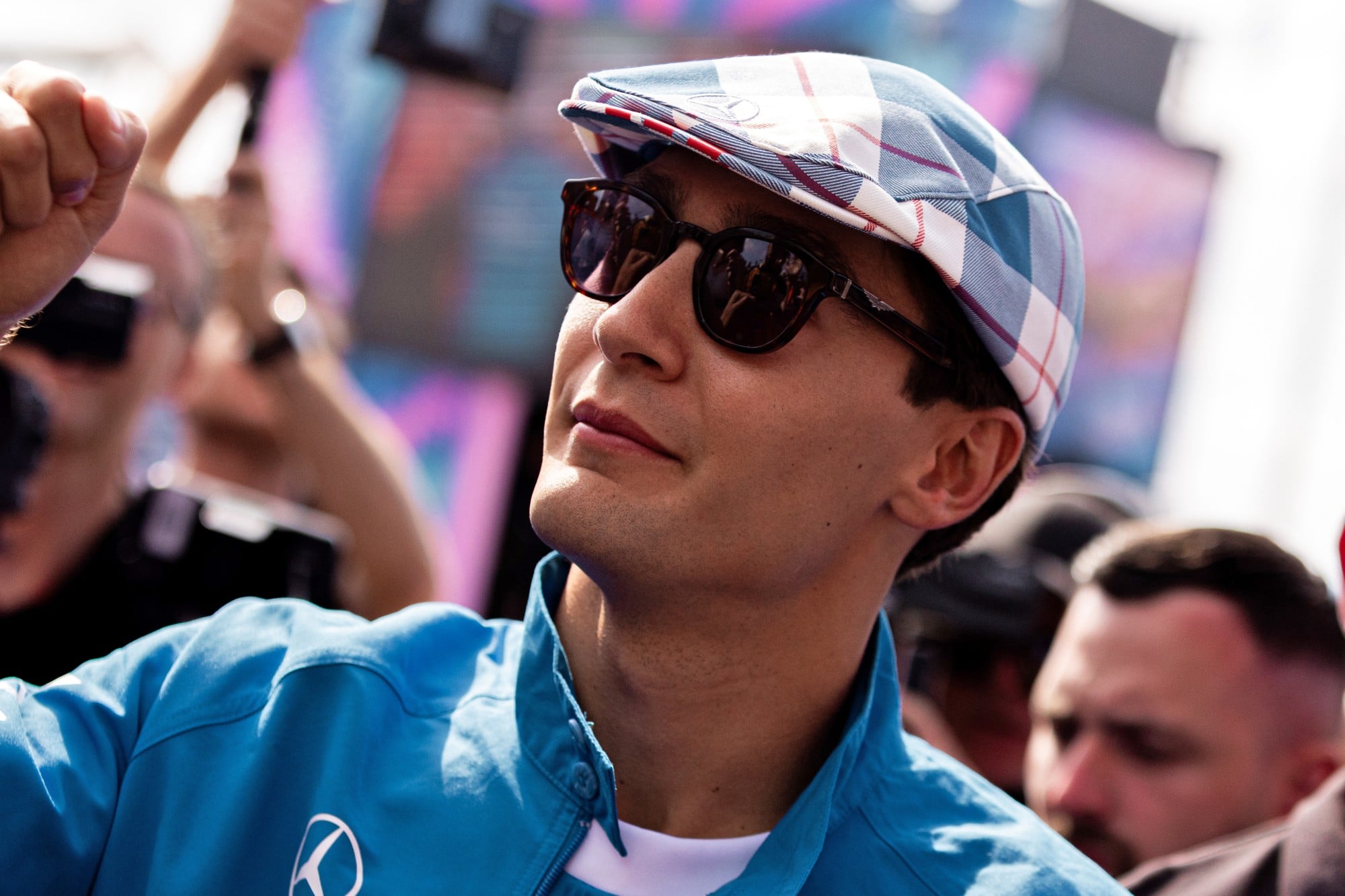 F1: Russell cita má sorte em Silverstone, mas diz: "Superei fase de raiva e frustração" George Russell (GBR) Mercedes AMG Formula One Team.