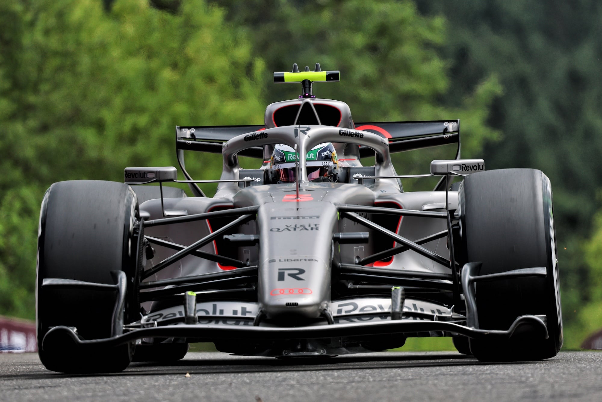 F1: Bortoleto encerra em 13º segundo treino livre do GP da Belgica Gabriel Bortoleto (BRA) Audi F1 Team R26.