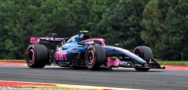 F1: Alpine vive sexta-feira de contrastes em Spa