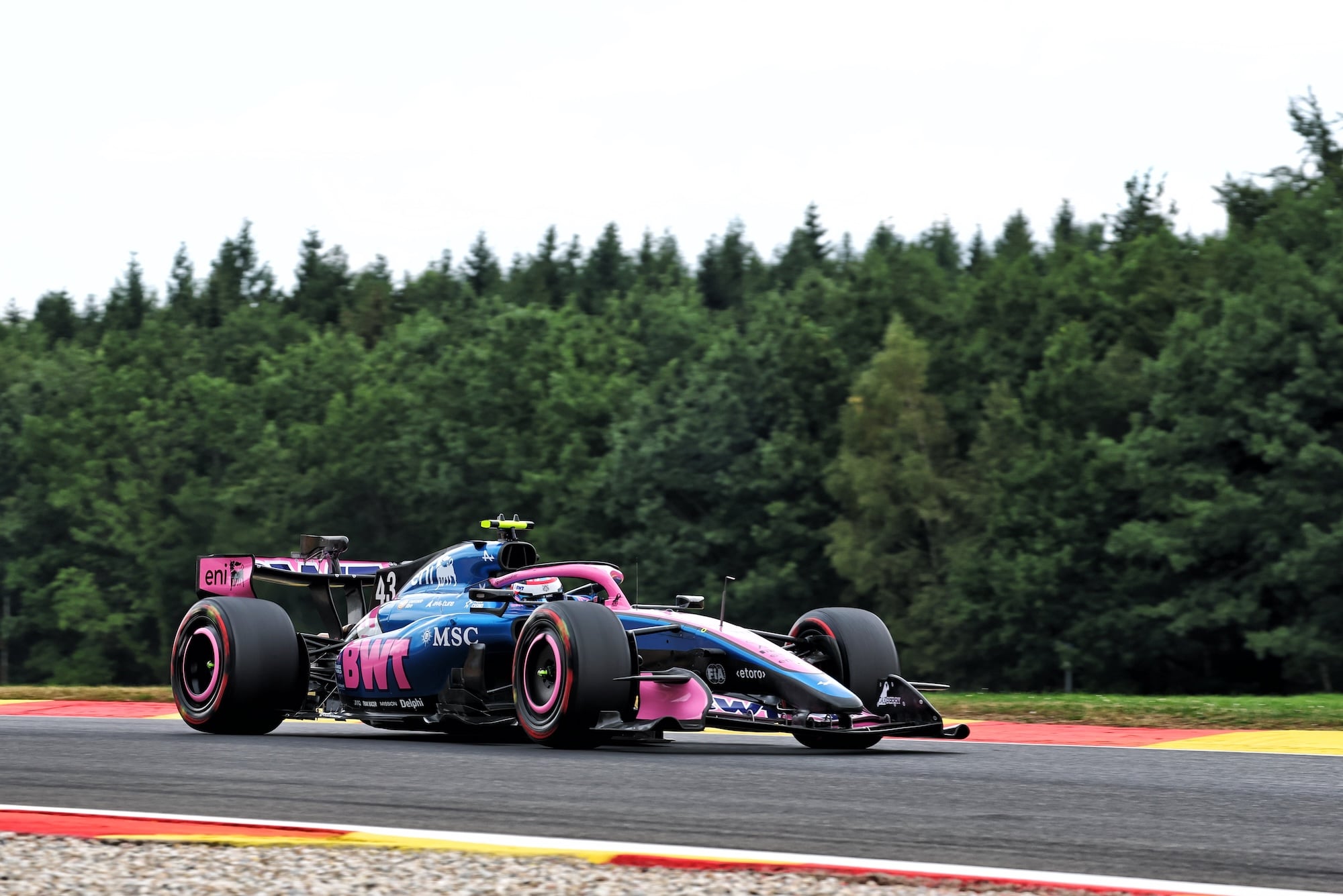 F1: Alpine admite atraso e busca recuperação no GP da Bélgica Franco Colapinto (ARG) Alpine F1 Team A526.