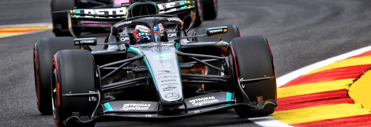 F1: Mercedes lidera simulações, mas rivais ameaçam em Spa F1: Mercedes lidera simulações, mas rivais ameaçam em Spa