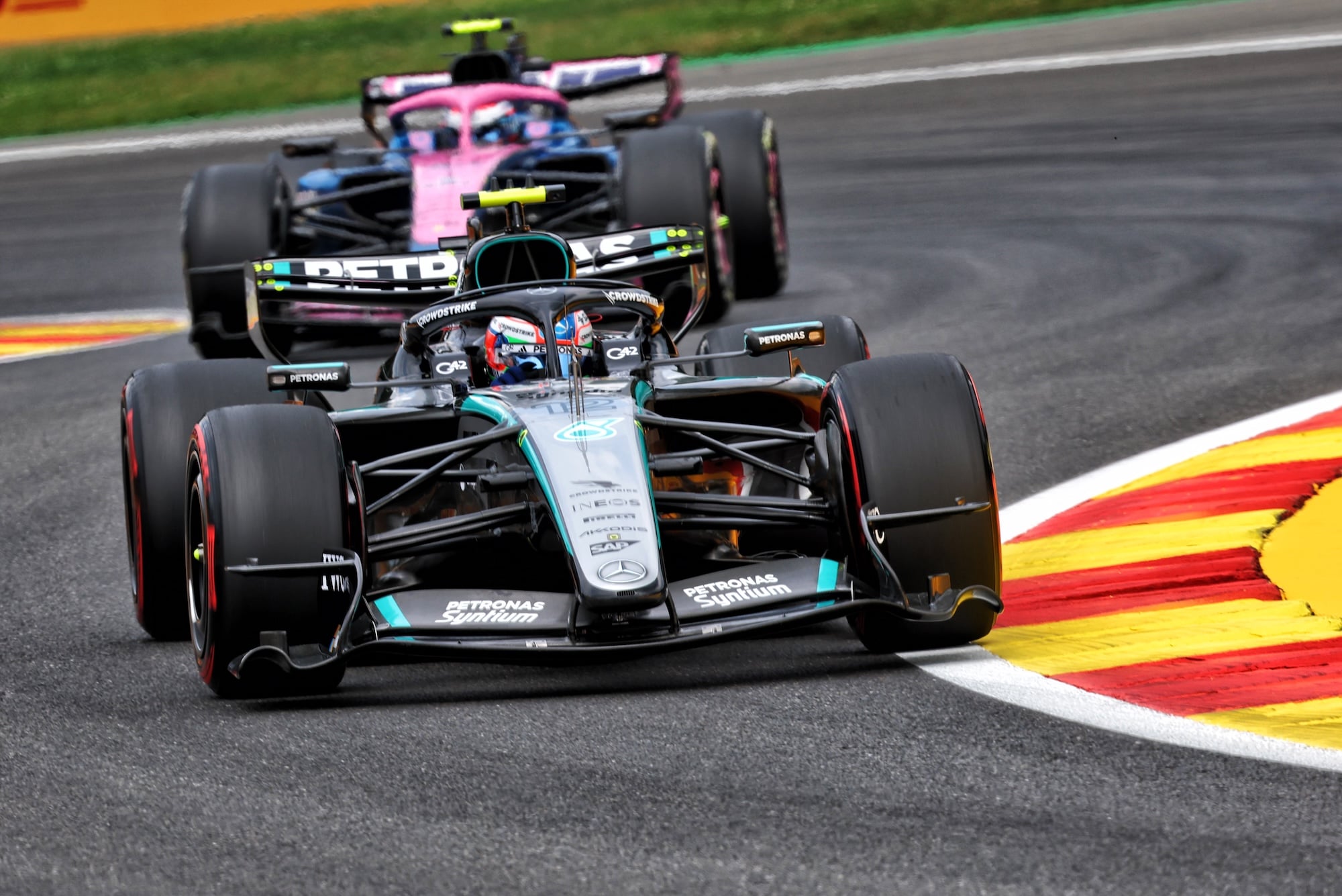 F1: Antonelli revela grandes mudanças no carro e se recupera em Spa Andrea Kimi Antonelli (ITA) Mercedes AMG Formula One Team W17.
