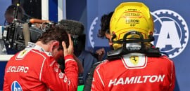 F1: Leclerc rebate “narrativa” de rivalidade com Hamilton na Ferrari