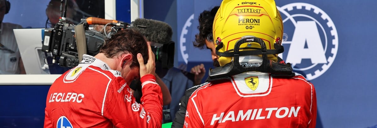 F1: Leclerc rebate “narrativa” de rivalidade com Hamilton na Ferrari F1: Leclerc rebate “narrativa” de rivalidade com Hamilton na Ferrari