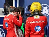 F1: Leclerc rebate “narrativa” de rivalidade com Hamilton na Ferrari