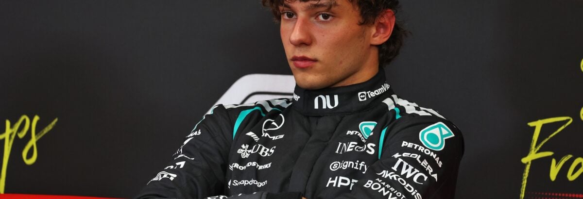 F1: Mercedes avalia punição de motor para Antonelli entre Monza e Baku