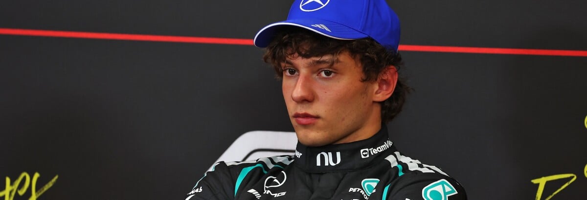 F1: Antonelli passa mal e é liberado dos compromissos de imprensa no México F1: Antonelli passa mal e é liberado dos compromissos de imprensa no México