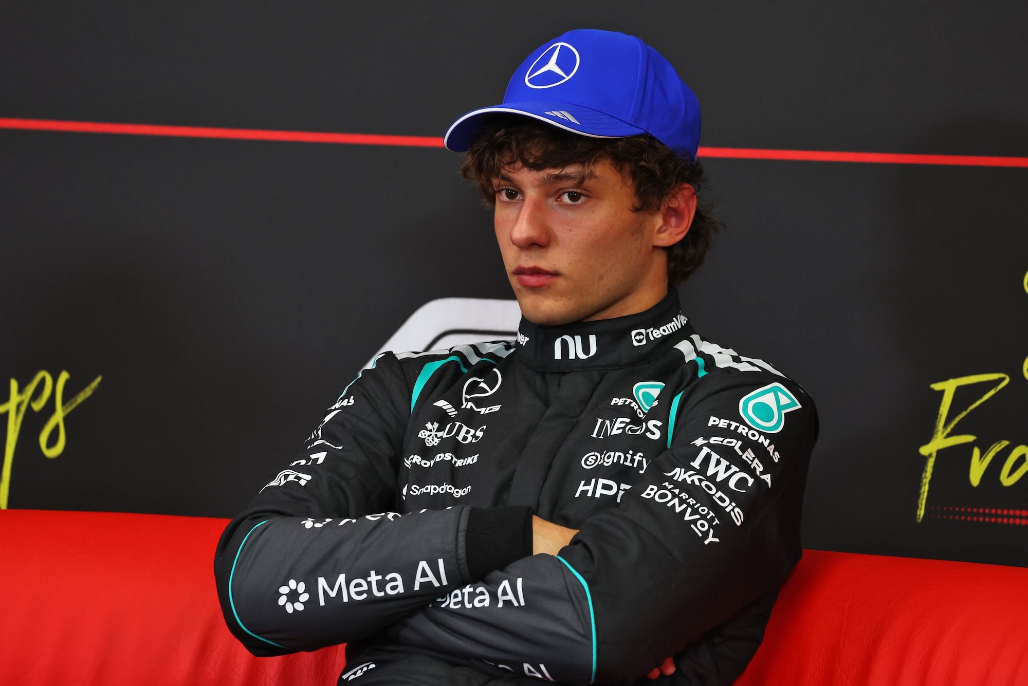 F1: Mercedes avalia punição de motor para Antonelli entre Monza e Baku