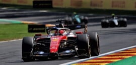 F1: Leclerc fala em sorte com SCV e diz: “Acreditei até o fim, mas não tinha velocidade”