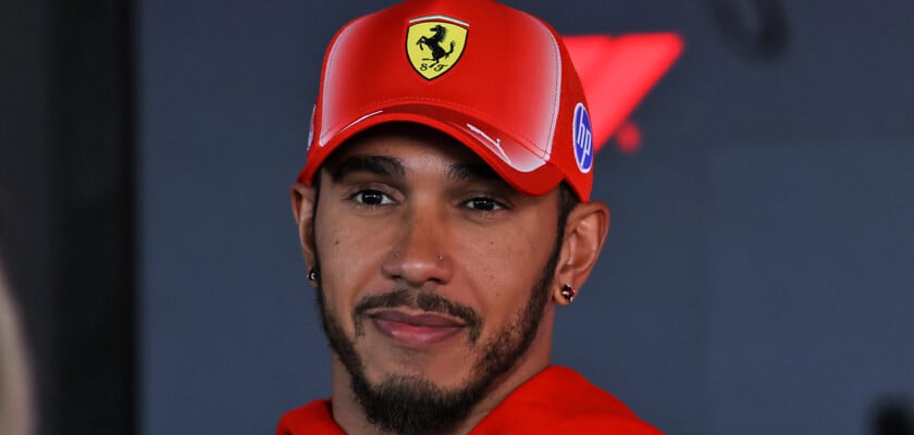 F1: Hamilton revela primeiras imagens de sua nova cadela Halo