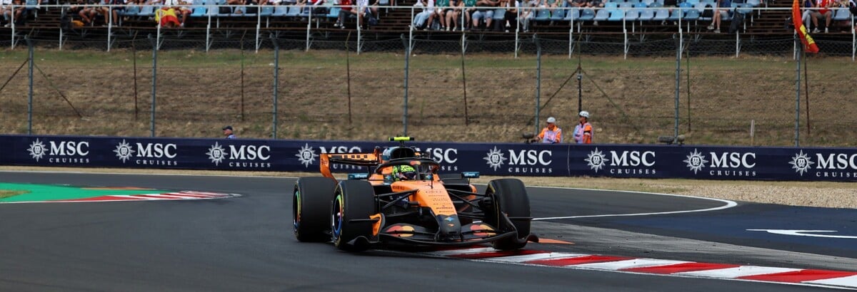 F1: McLaren lidera TL3 na Hungria com Norris; Bortoleto fora do top 10 F1: McLaren lidera TL3 na Hungria com Norris; Bortoleto fora do top 10