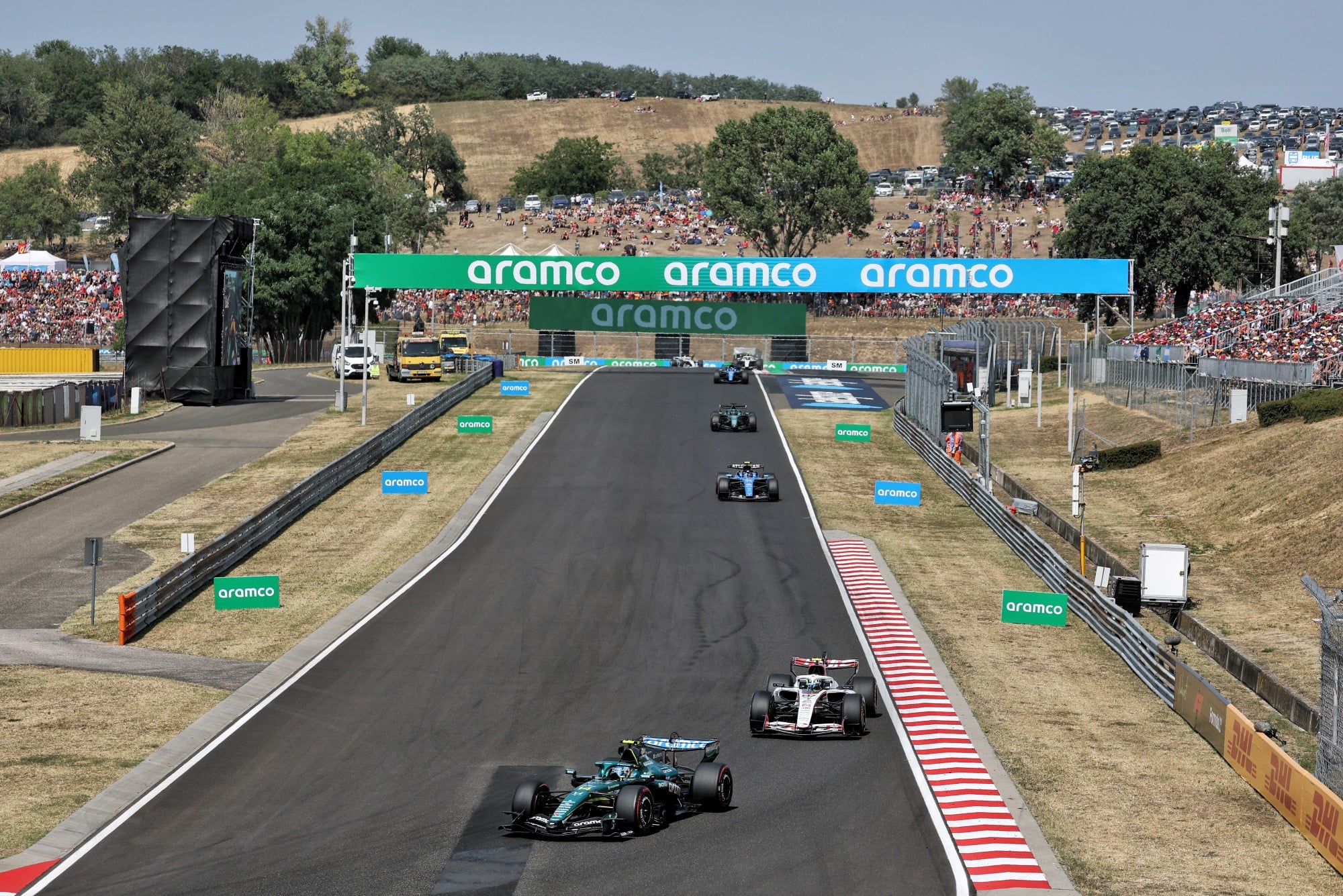 F1: Confira as imagens do GP da Hungria 2026 Fernando Alonso (ESP) Aston Martin F1 Team AMR26.