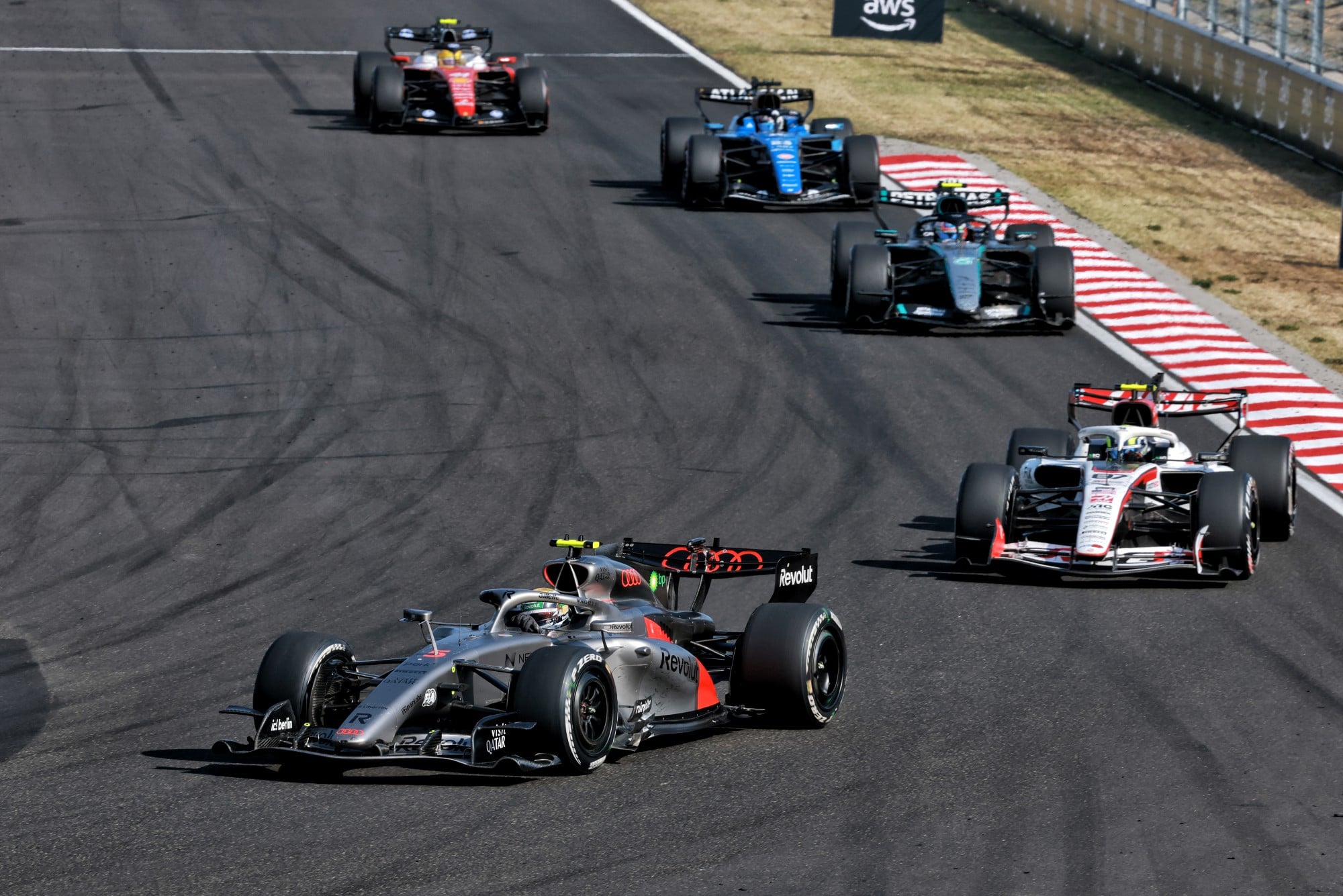 F1: Confira as imagens do GP da Hungria 2026 Gabriel Bortoleto (BRA) Audi F1 Team R26.