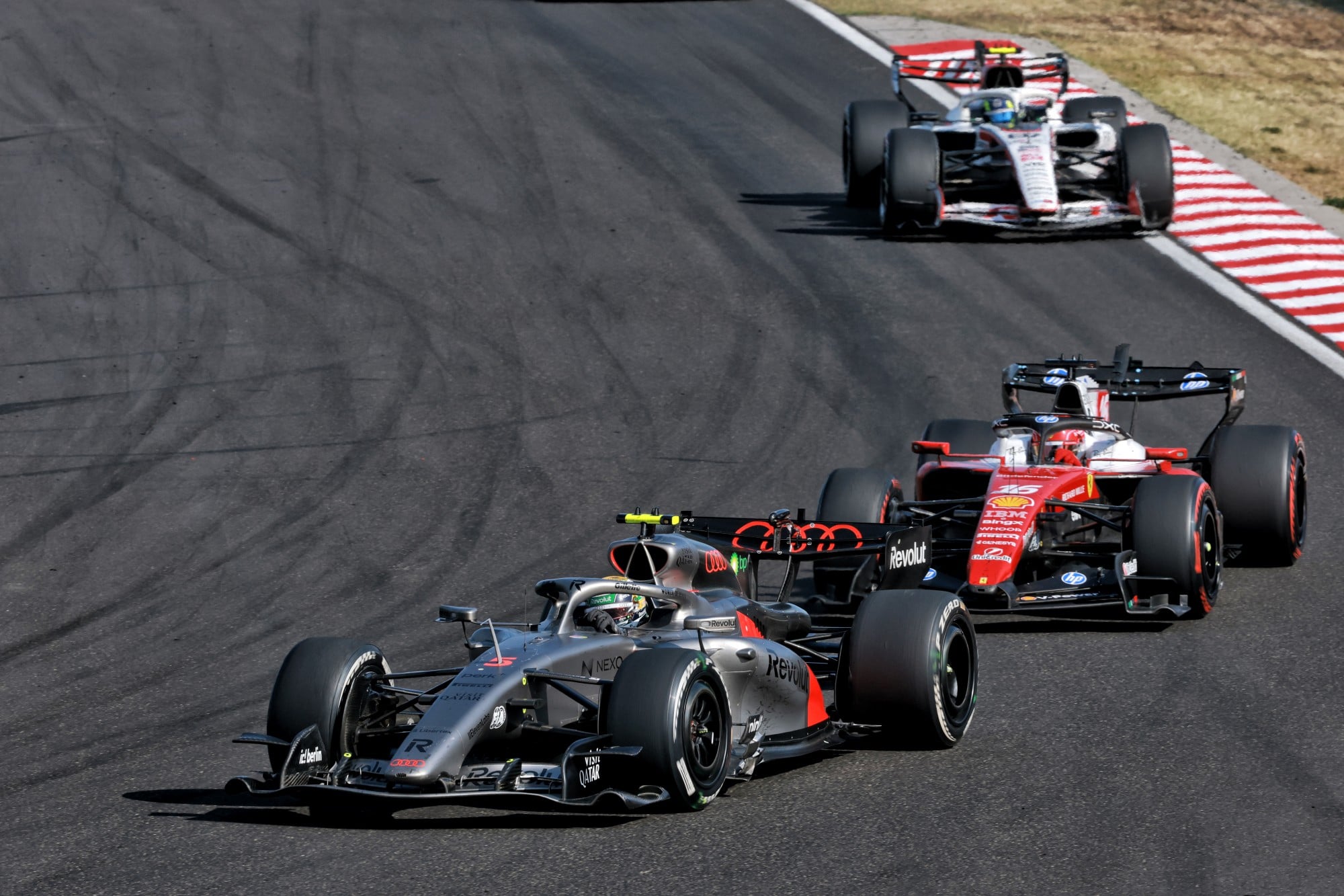 F1: Confira as imagens do GP da Hungria 2026 Gabriel Bortoleto (BRA) Audi F1 Team R26.