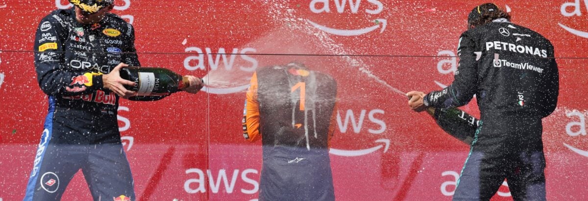 F1: Verstappen e Norris brincam sobre regulamento 2026 ao falar da pausa de verão F1: Verstappen e Norris brincam sobre regulamento 2026 ao falar da pausa de verão