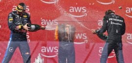 F1: Verstappen e Norris brincam sobre regulamento 2026 ao falar da pausa de verão