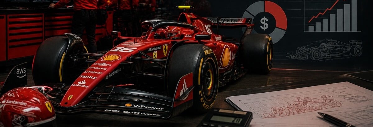 Ferrari na Fórmula 1: Conheça Salários, Custos dos Monolugares e Despesas Ferrari na Fórmula 1: Conheça Salários, Custos dos Monolugares e Despesas