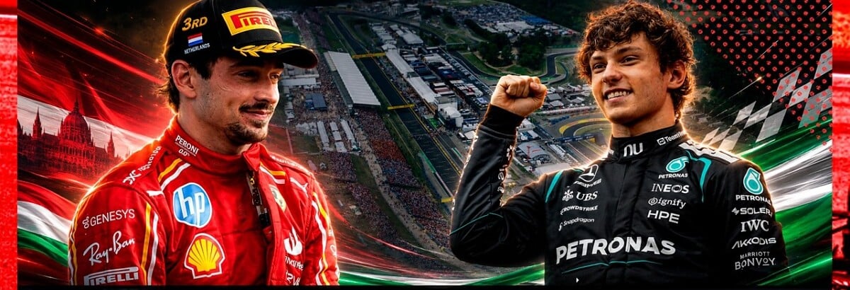 F1: Assista ao react ao vivo da qualificação do GP da Hungria 2026