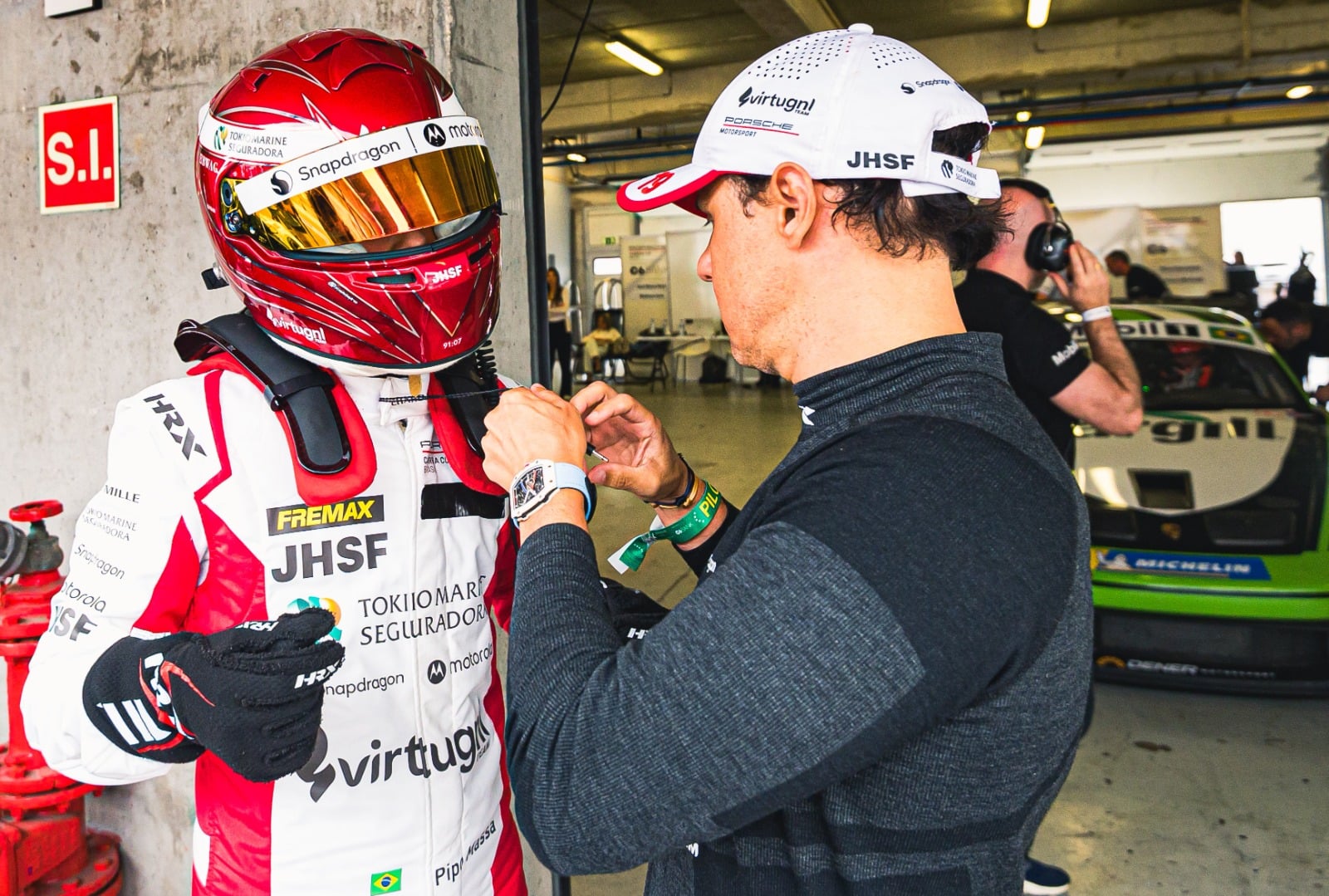 Porsche Endurance: Pipo Massa diz que vem com “faca nos dentes” com pai Felipe para Brasília