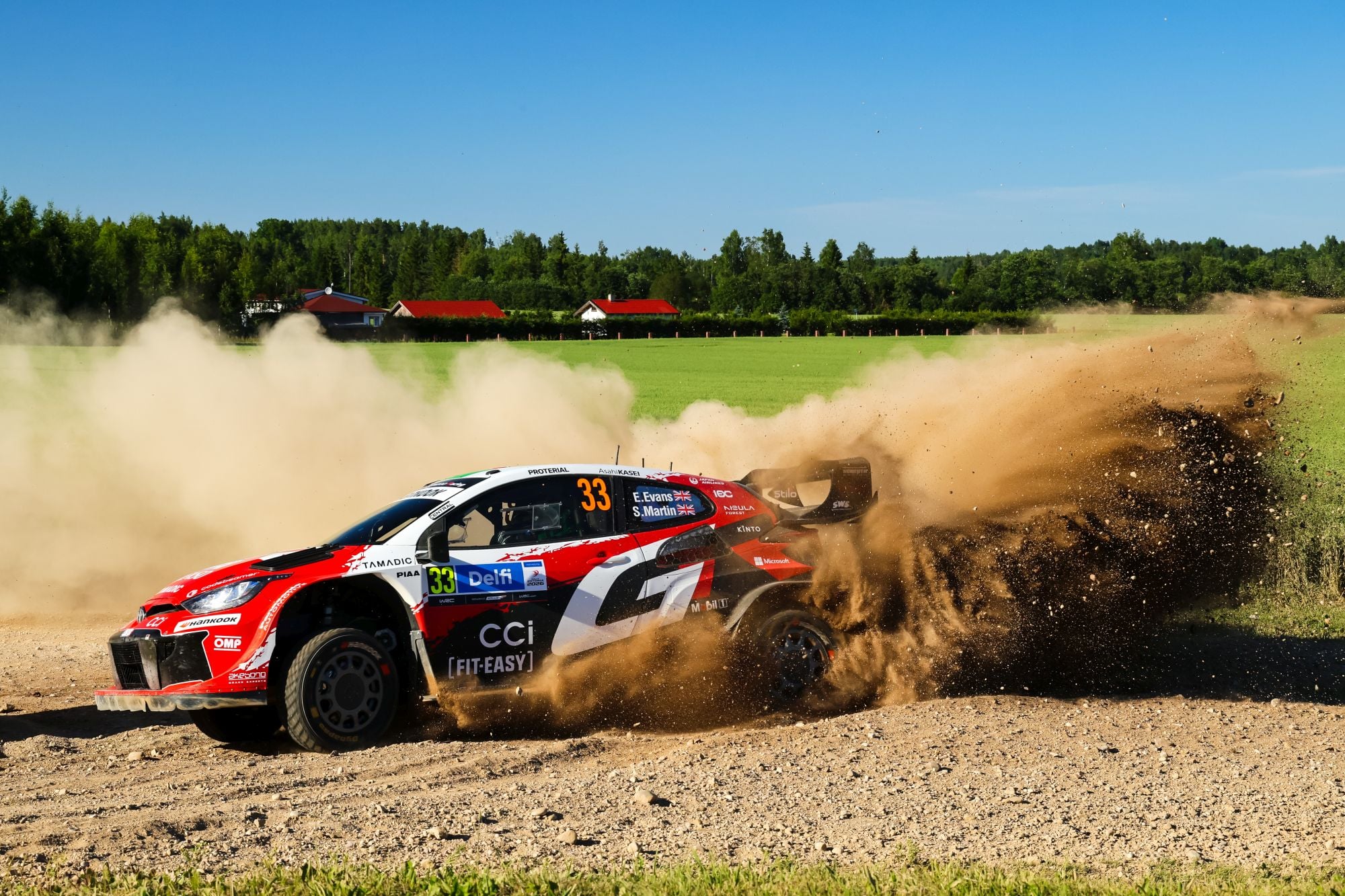 WRC: TOYOTA GAZOO Racing busca manter sequência de vitórias na Finlândia com o Toyota GR Yaris Rally1 Elfyn Evans