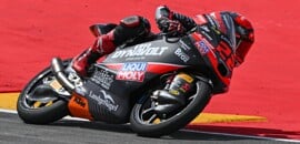 Moto3: Almansa lidera treinos de sexta-feira para o GP de Aragón