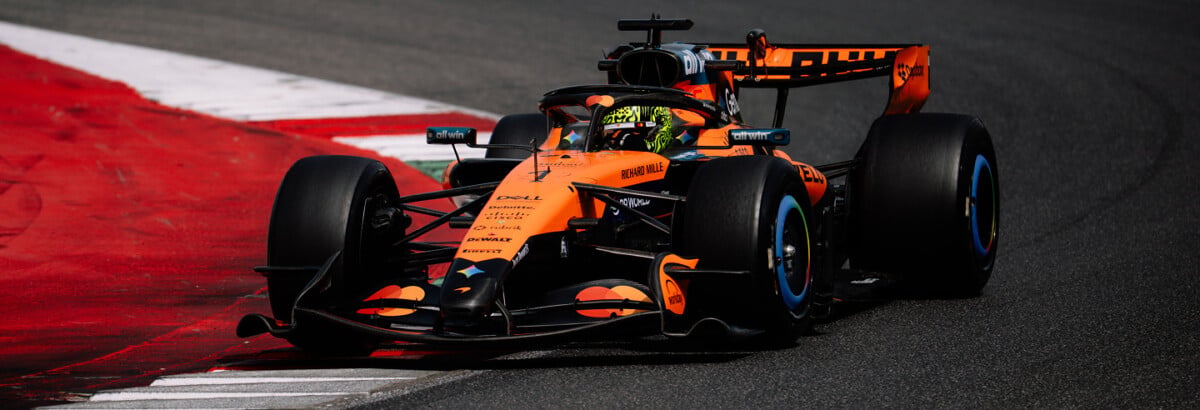 F1: Norris lidera teste da Pirelli com pneus de 2027 em Mugello