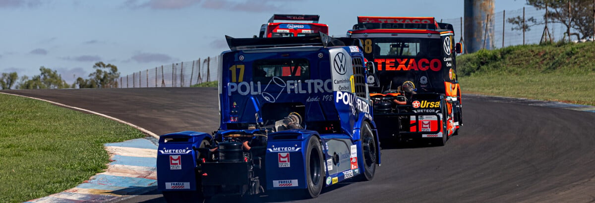 Acompanhe AO VIVO as corridas da Copa Truck em Londrina
