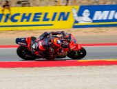 Moto2: Ortolá supera Holgado e lidera sexta-feira em Aragón