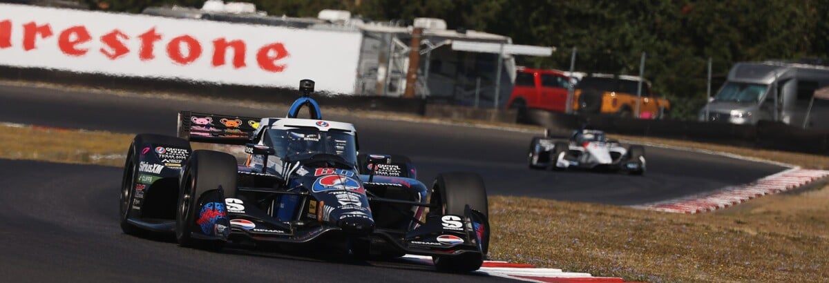 Indy: Rosenqvist supera Palou no final e conquista pole para o GP de Portland Indy: Rosenqvist supera Palou no final e conquista pole para o GP de Portland