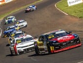 Líder da NASCAR Brasil, Gabriel Casagrande faz ultrapassagem dupla e vence em Londrina